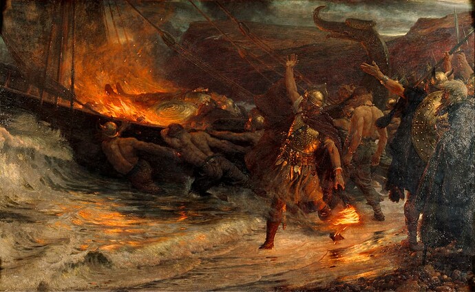 El_funeral_de_un_vikingo,_por_Frank_Dicksee