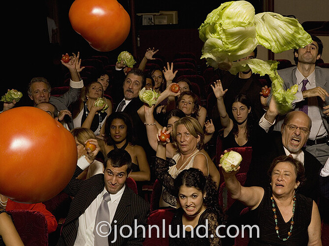 Throwing-Tomatoes-At-Speaker