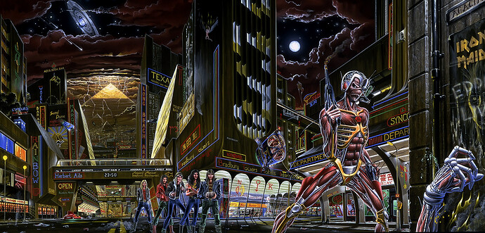 iron maiden somewhere in time